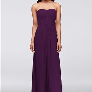 Plum Bridesmaid Dress